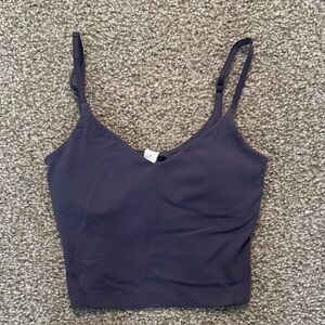 lululemon athletica Purple Align Cropped Cami Tank Top